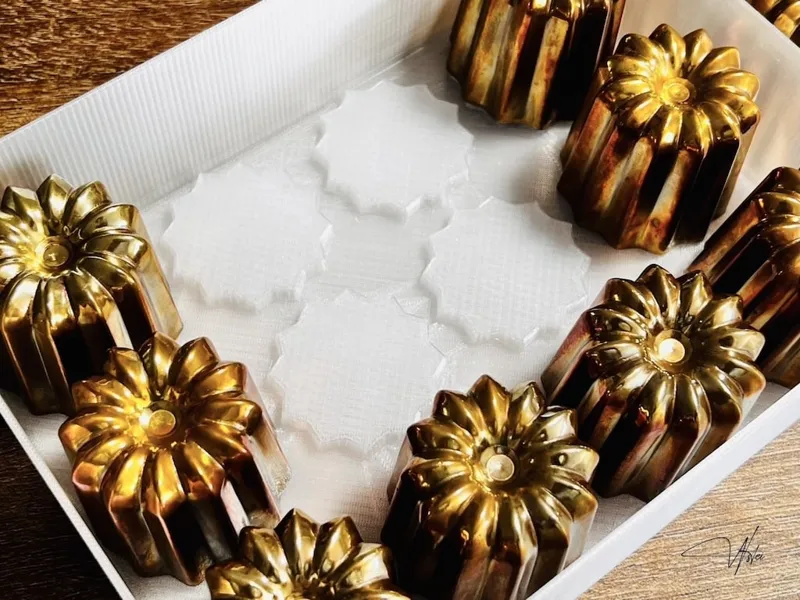 Canelé Mold Storage Container