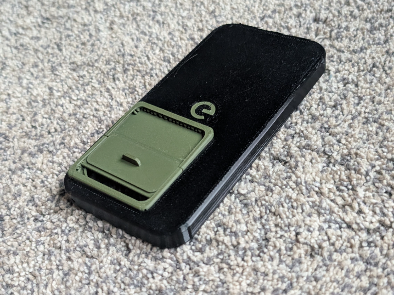 Pixel 9a case with sliding camera cover