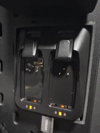 Skadis SRAM AXS double battery charger holder