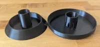 Bottom and Cap one plate - 0.2mm layer, 3 walls, 15% infill