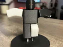 Exclusive 3D Print Roblox Figure with knifes