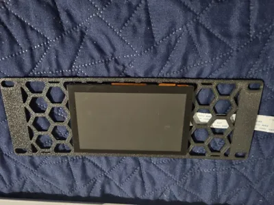 BTT PI TFT50 V2.1 screen frame for 2U 10" rack