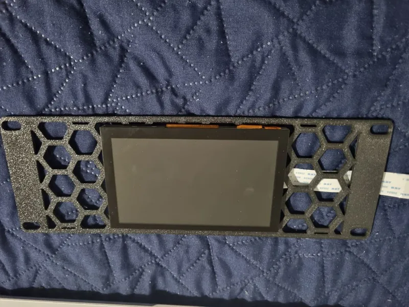 BTT PI TFT50 V2.1 screen frame for 2U 10" rack