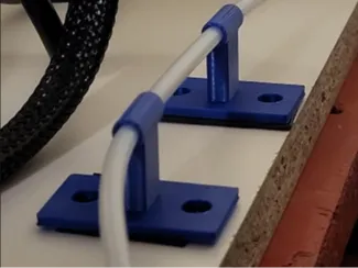 PTFE Schlauch Halterung