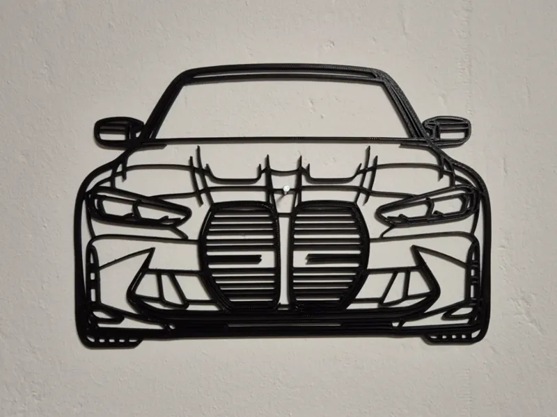 BMW M3 G80 G81 Front Silhouette