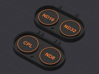 DJI Action 5 Pro Telsin filter case