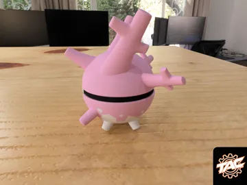 Modelo para impresión 3D: #0222 - Corsola — vista de referencia 5