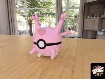 Modelo para impresión 3D: #0222 - Corsola — vista de referencia 3
