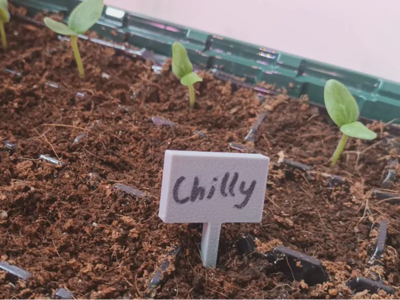 customizable garden label