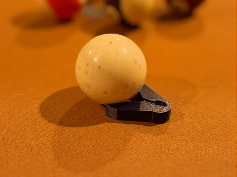 Pool ball position marker