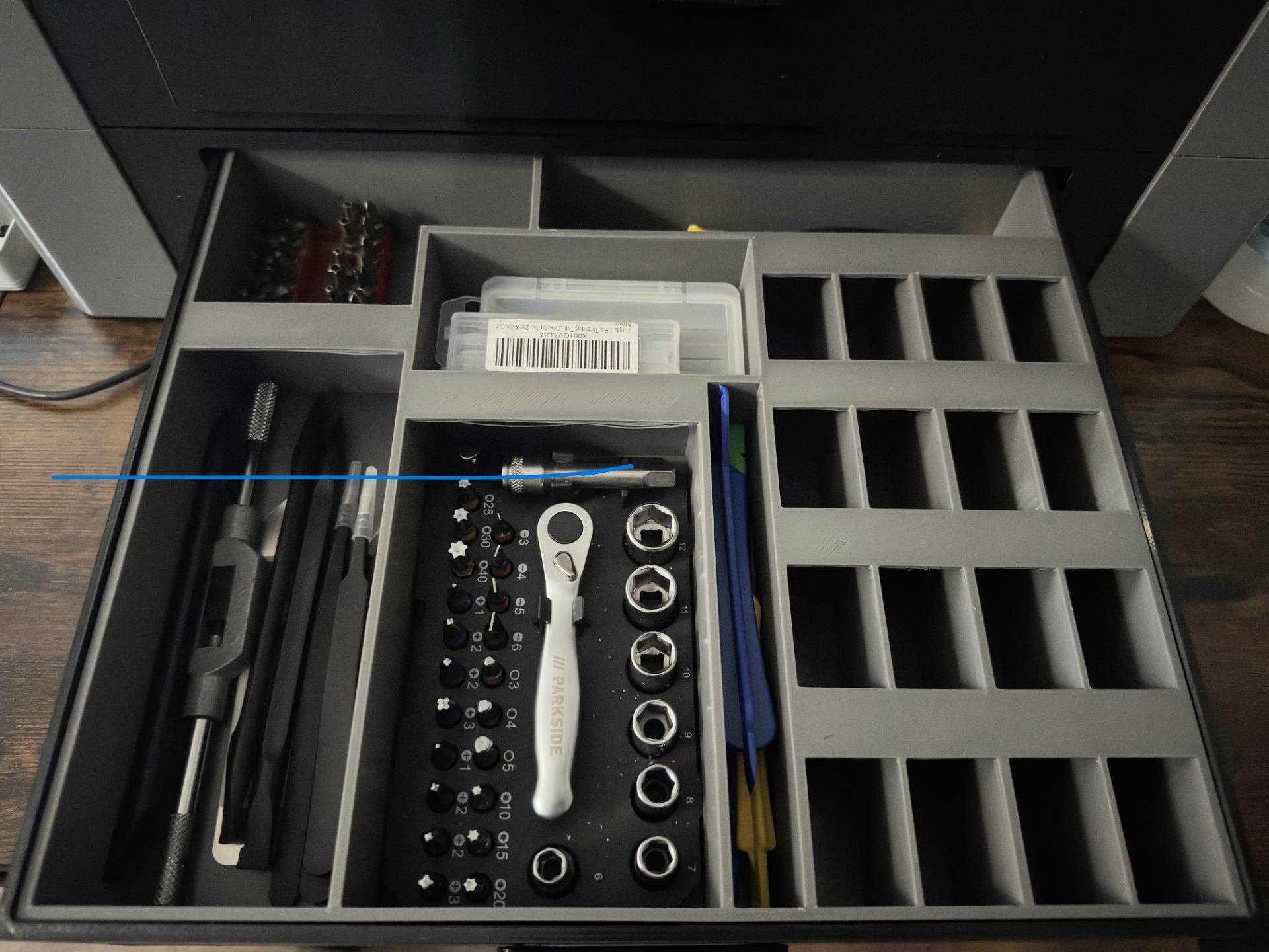 Drawer interior  for XL Gridfinity AMS 2 Pro + HT