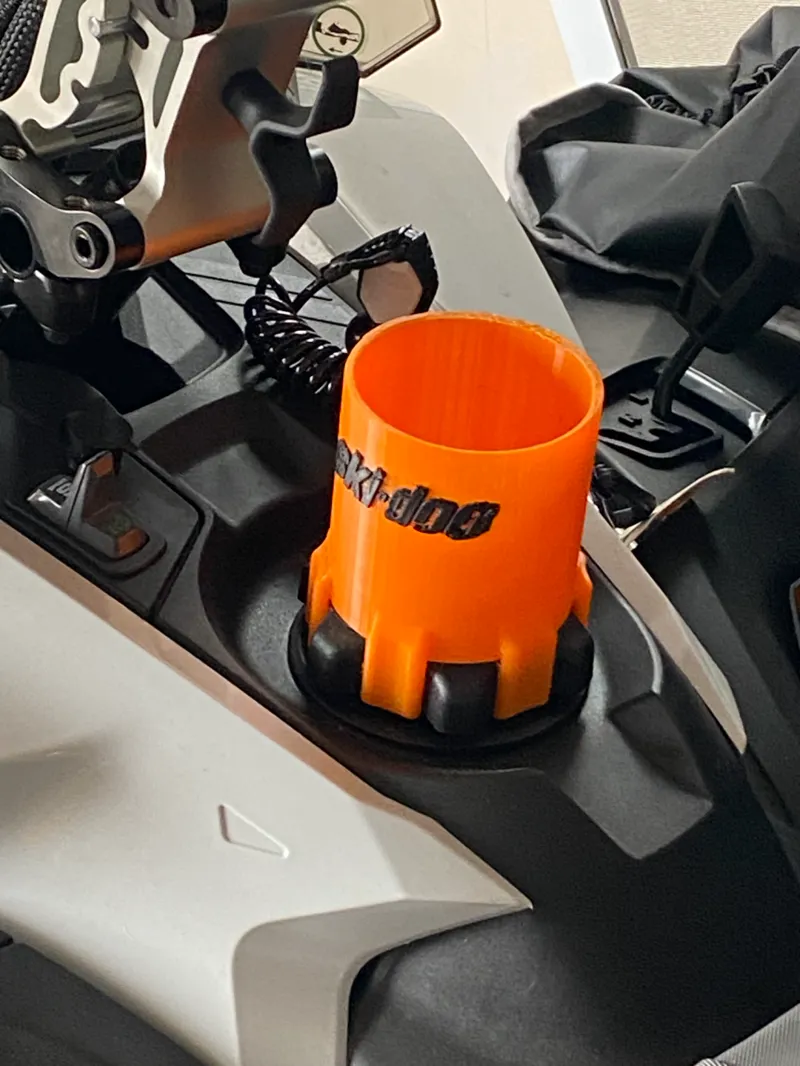 Ski-Doo Gas Cap Soda Can holder