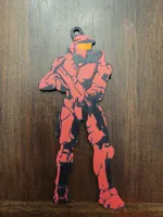 master chief keychain 0.2mm layer, 2 walls, 15% infill