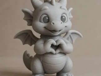 Baby Dragon Love