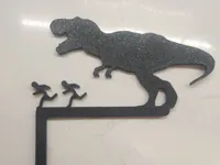 Pancarte de porte T-Rex — photo 2
