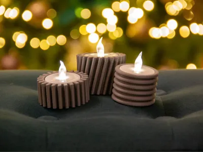 Tealight Candle Holder (BambuLab Candle)