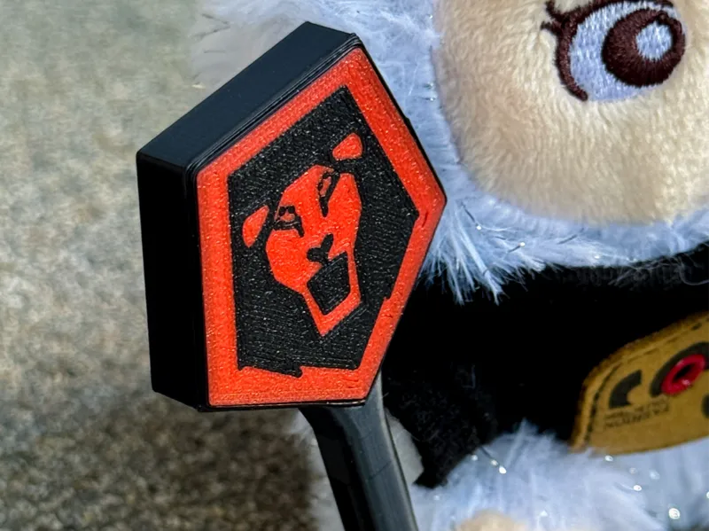 Demon K-Pop Stick for 17cm Plush Monster Doll