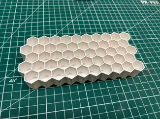 Material Efficient Reloading Tray for .458 Socom