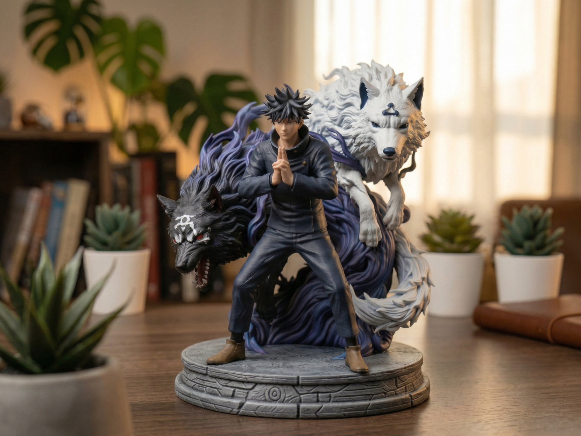 Megumi Fushiguro & Divine Dogs (Jujutsu Kaisen)