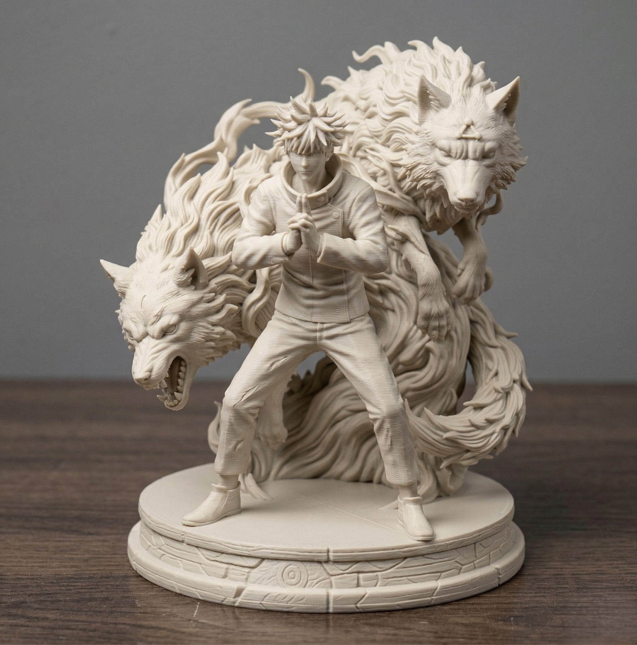 3Dプリント 呪術廻戦 伏黒恵 手の印 Hueforge - 無料3Dモデル -MakerWorld
