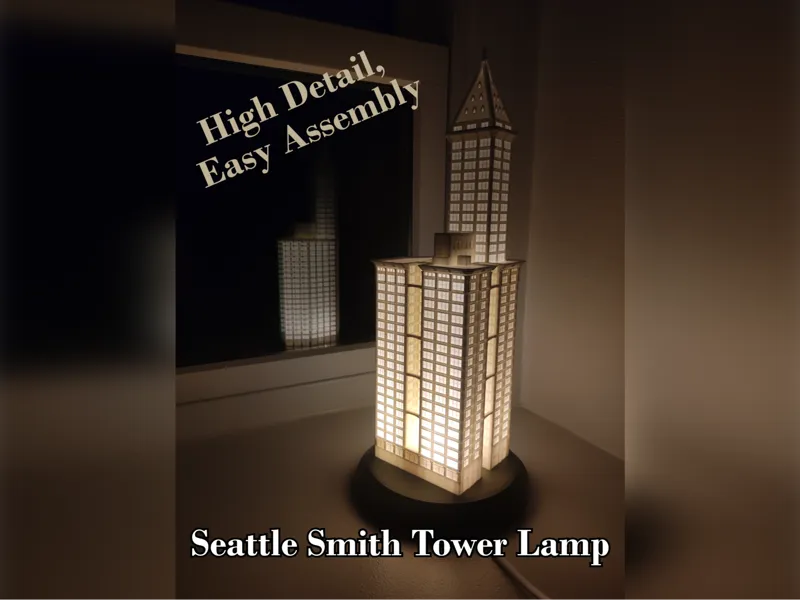 Seattle Smith Tower Lamp