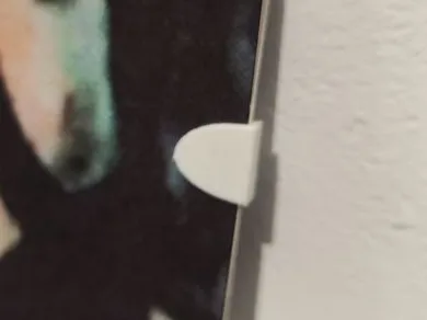 Vynil record clip