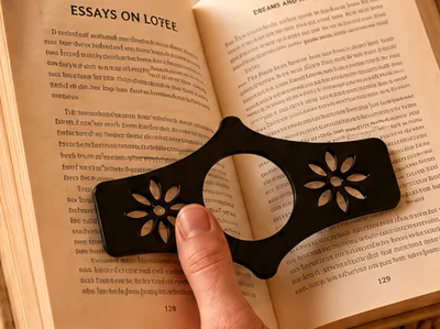 Floral Daisy Page Holder | Book Holder 