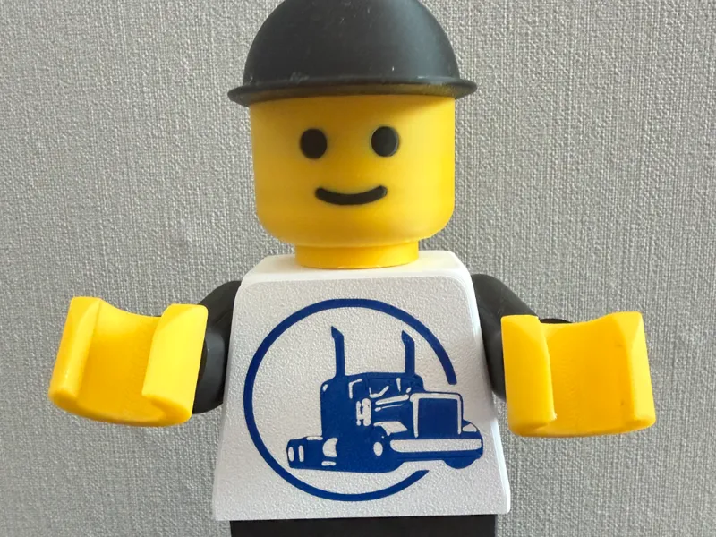 LKW Brickman 20cm Figur