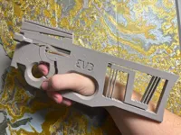 Blaster Nerf P90 à mécanisme souple — photo 1