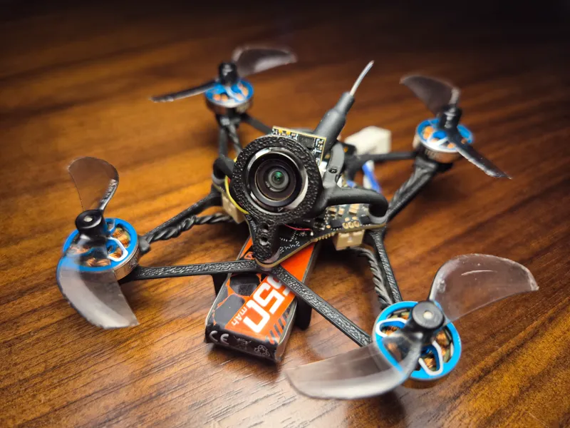 LIGHT small tiny whoop fpv drone frame prop guards