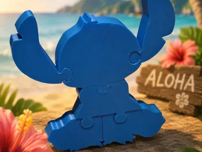 Stitch Puzzle for children