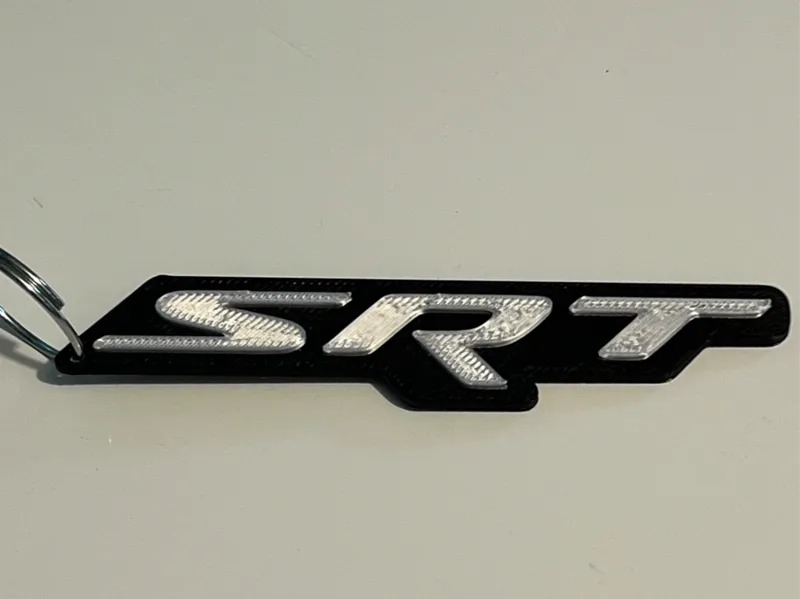 SRT logo keychain