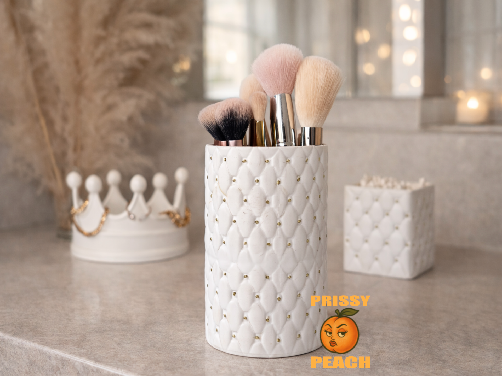 Round Organizer – Desk, Makeup & Bathroom Storage