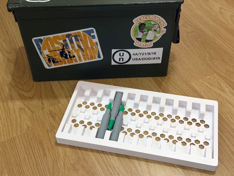 .338 Lapua Magnum Ammo Tray System