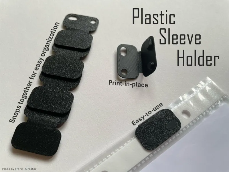 Plastic Sleeve Holder