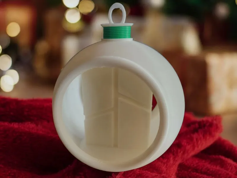 Christmas Bambu-Style Ornament Bauble