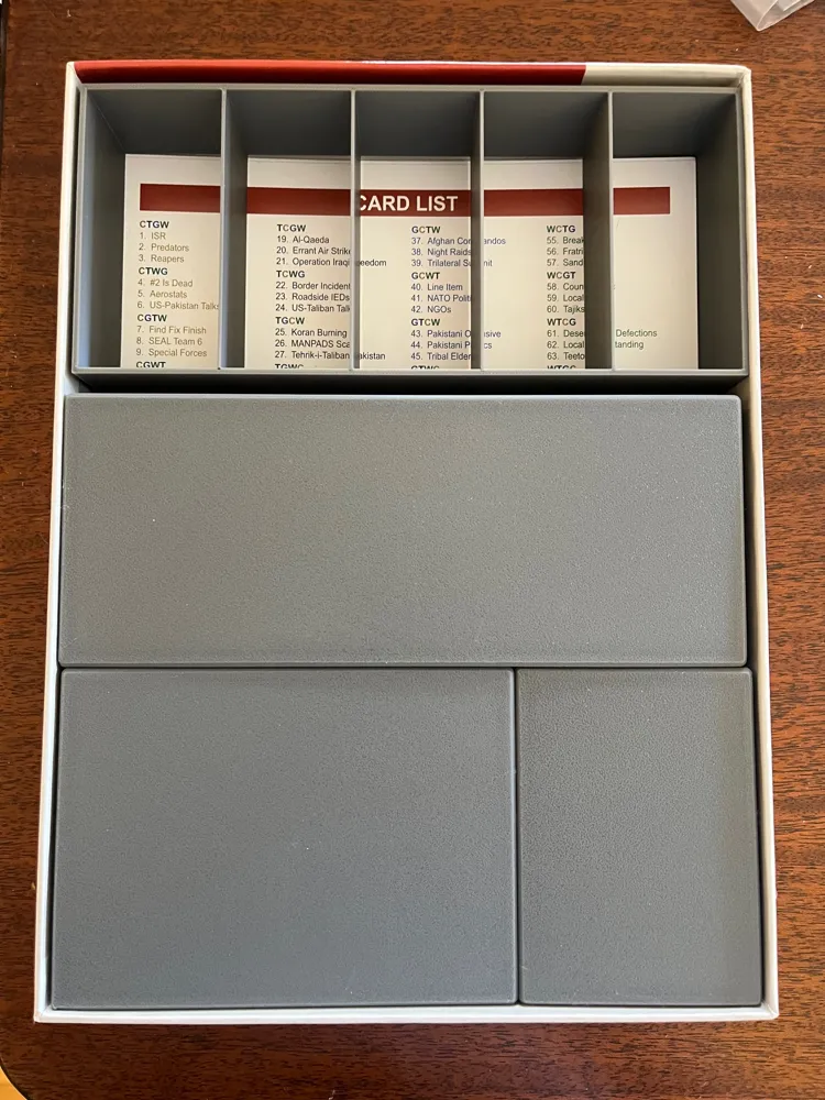 Game Insert Storage A Distant Plain - GMT Games - Box Storage Insert by user_2097692423 ...