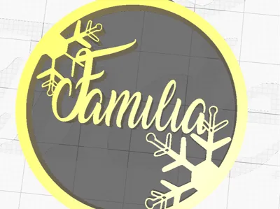 Family Christmas Ornament