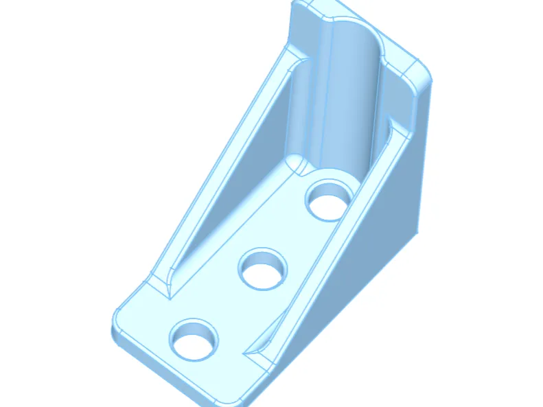 1U 19" Rack Cabinet 4cm Support
