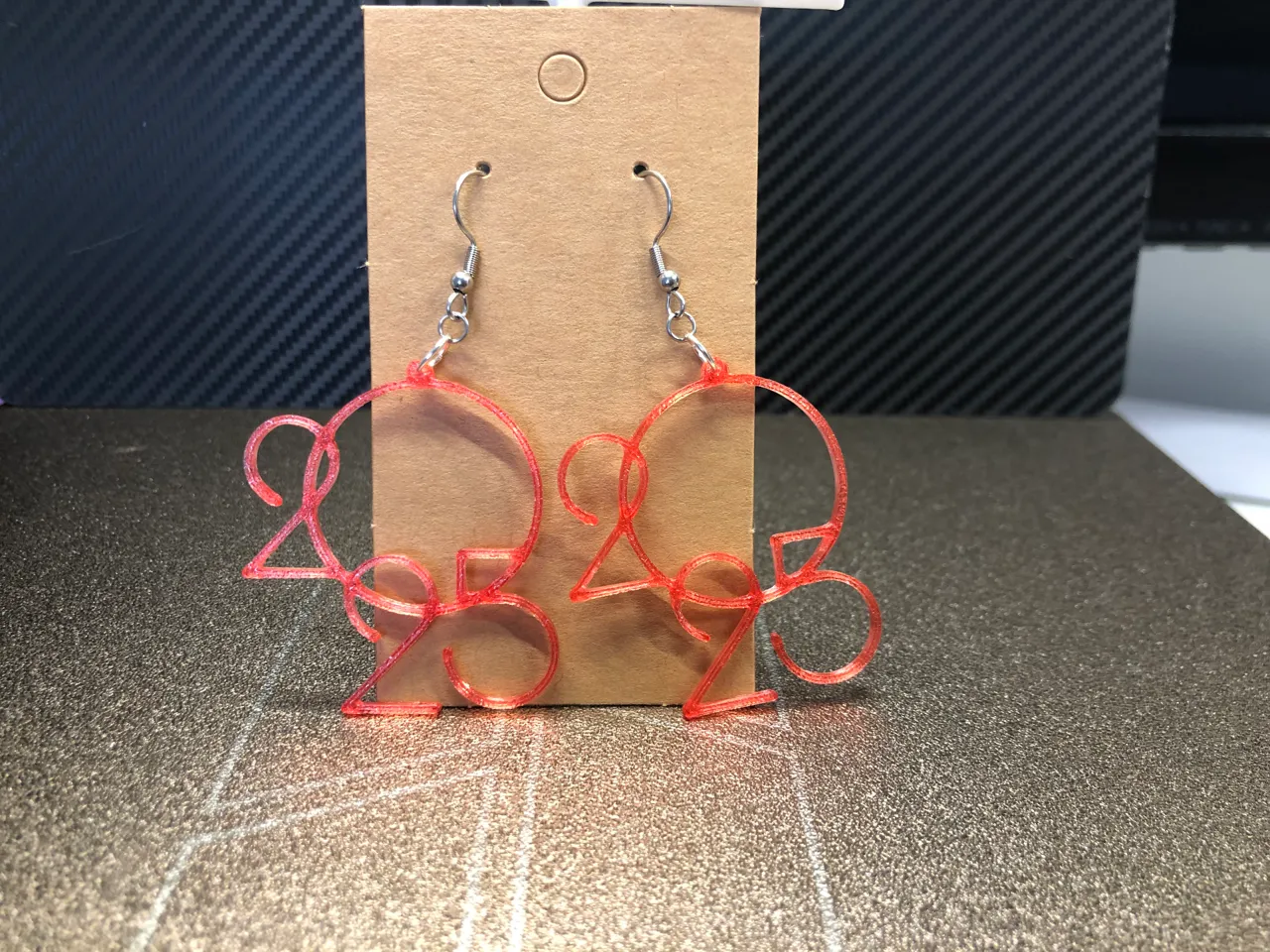 New Year 2025 Earrings view 2