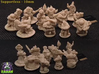 10mm Miniature Set - Supportless