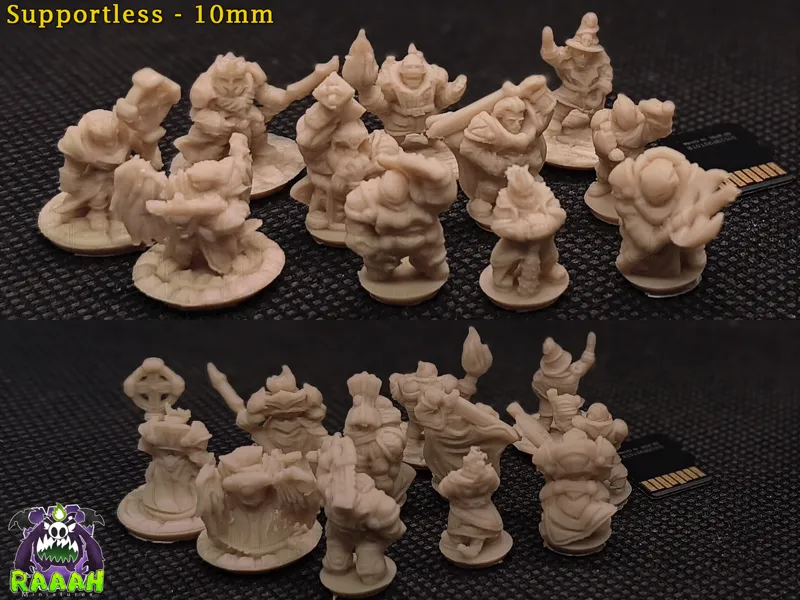 10mm Miniature Set - Supportless