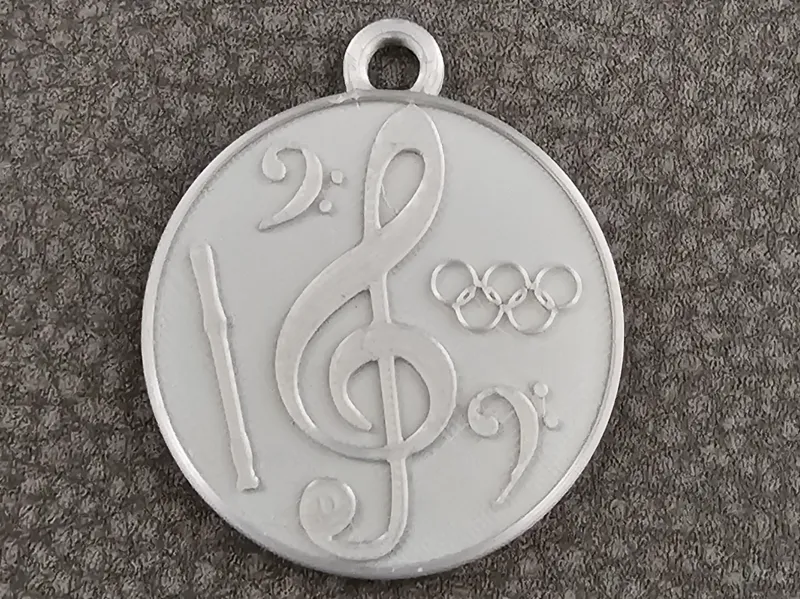 Recorder Olympic Medal