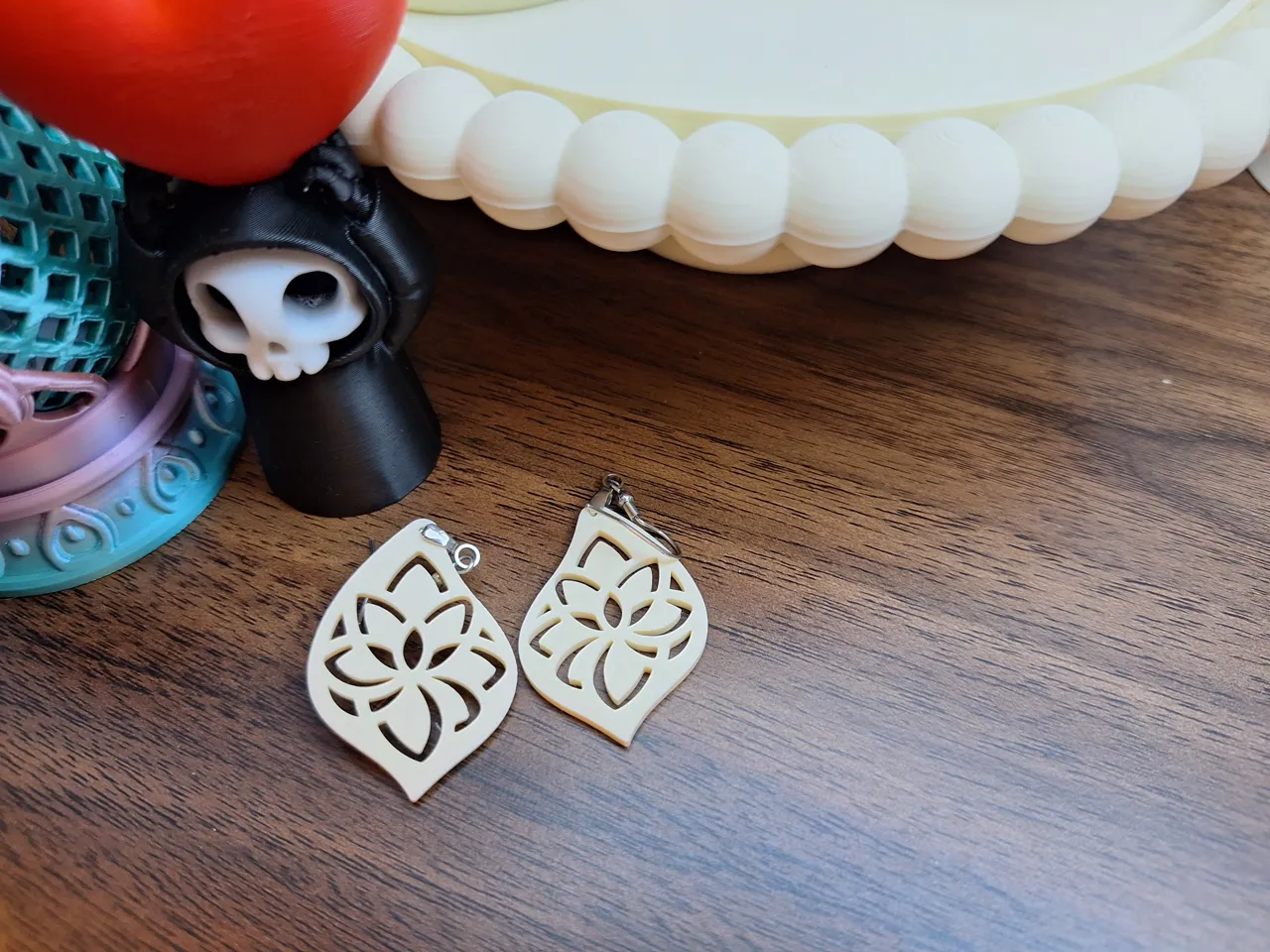 Paisley Shell Earrings view 2