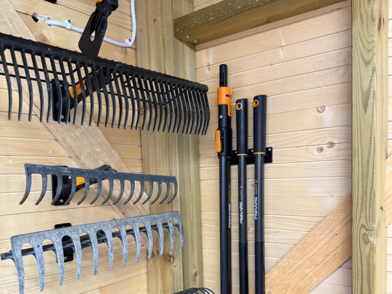 Wall mounts for QuikFit shafts and attachments