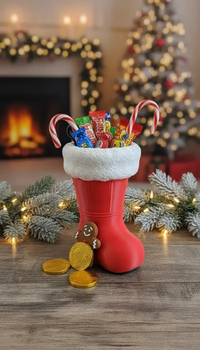 Christmas Boots - Free 3D Print Model - MakerWorld