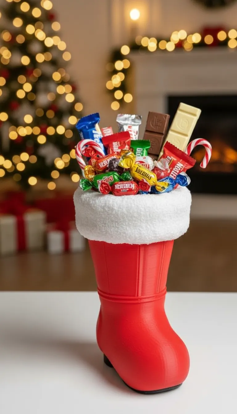 Christmas Boots - Free 3D Print Model - MakerWorld