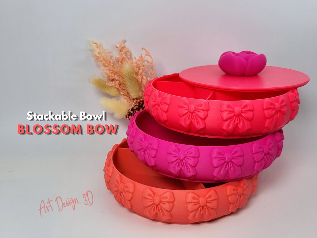 Stackable Bowl - Blossom Bow
