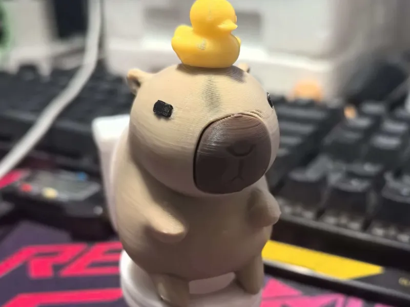 卡皮巴拉上厕所  磁吸版