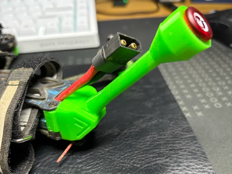 Axisflying manta 5 Rush cherry antenna mount